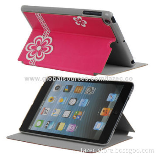 Genuine Leather/PU Case for iPad Mini, Provides Protection, Customized Logos/Brands Welcomed